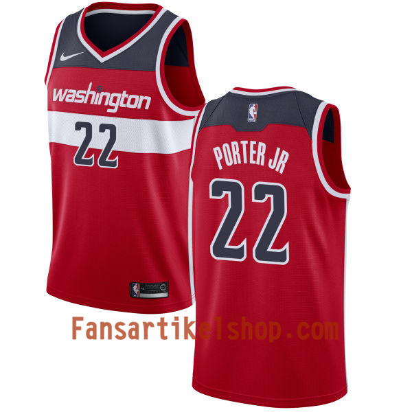 NBA Washington Wizards Trikot Otto Porter Jr 22 Nike 2017-18 Rot Swingman - Herren NBA Washington Wizards Trikot Otto Porter Jr 22 Nike 2017-18 Rot Swingman - Herren